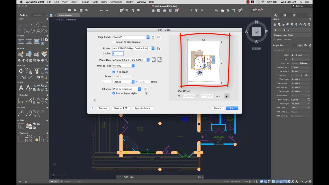 create a new layer in autocad for mac